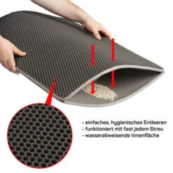 CanadianCat Company Kattenbak Mat Antraciet -Katten En Honden Benodigdheden canadiancat company kattenbak mat antraciet 5