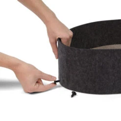 CanadianCat Company Kattenmand Owen Met Krabkarton Antraciet -Katten En Honden Benodigdheden canadiancat company kattenmand owen met krabkarton 11