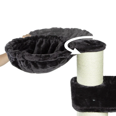 CanadianCat Company Krabpaal Maine Coon Brockville Antraciet 6 CanadianCat Company Krabpaal Maine Coon Brockville Antraciet - Afbeelding 6