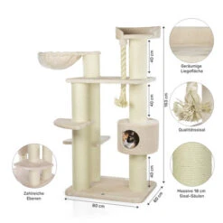 CanadianCat Company Krabpaal Maine Coon Brockville Beige 8 CanadianCat Company Krabpaal Maine Coon Brockville Beige -Katten En Honden Benodigdheden canadiancat company krabpaal maine coon brockville 2