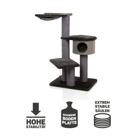 CanadianCat Company Krabpaal Maine Coon Coony 130 Donkergrijs 3 CanadianCat Company Krabpaal Maine Coon Coony 130 Donkergrijs - Afbeelding 3