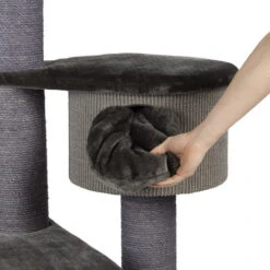 CanadianCat Company Krabpaal Maine Coon Coony 130 Donkergrijs 12 CanadianCat Company Krabpaal Maine Coon Coony 130 Donkergrijs -Katten En Honden Benodigdheden canadiancat company krabpaal maine coon coony 130 13