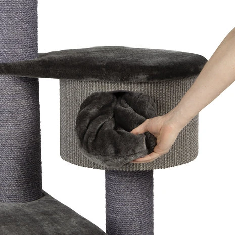 CanadianCat Company Krabpaal Maine Coon Coony 130 Donkergrijs 6 CanadianCat Company Krabpaal Maine Coon Coony 130 Donkergrijs - Afbeelding 6