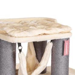 CanadianCat Company Krabpaal Maine Coon Hudson Grijs/beige -Katten En Honden Benodigdheden canadiancat company krabpaal maine coon hudson gri 2