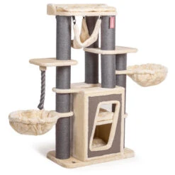 CanadianCat Company Krabpaal Maine Coon Hudson Grijs/beige