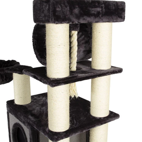 CanadianCat Company Krabpaal Maine Coon Victoria Antraciet 2 CanadianCat Company Krabpaal Maine Coon Victoria Antraciet - Afbeelding 2