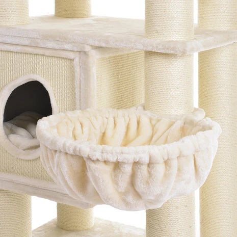 CanadianCat Company Krabpaal Maine Coon Victoria Beige 2 CanadianCat Company Krabpaal Maine Coon Victoria Beige - Afbeelding 2