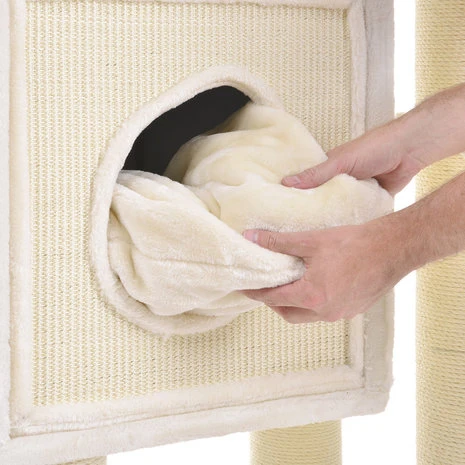 CanadianCat Company Krabpaal Maine Coon Victoria Beige 5 CanadianCat Company Krabpaal Maine Coon Victoria Beige - Afbeelding 5