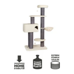CanadianCat Company Krabpaal Maine Coon XXL 217 Beige -Katten En Honden Benodigdheden canadiancat company krabpaal maine coon xxl 217 be 2