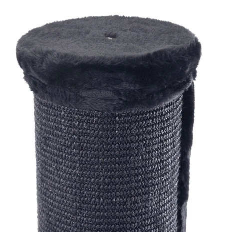 CanadianCat Company Krabpaal Stam 80 Cm Zwart 3 CanadianCat Company Krabpaal Stam 80 Cm Zwart - Afbeelding 3