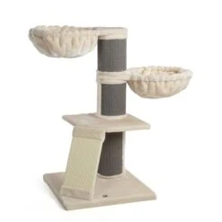 CanadianCat Company Maine Coon Krabpaal Regina Beige/antraciet