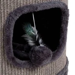 CanadianCat Company Tony Krabton Cave Antraciet/grijs -Katten En Honden Benodigdheden canadiancat company tony krabton cave antraciet gr 6