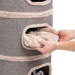 CanadianCat Company Tony Krabton Cave Beige/grijs 8 CanadianCat Company Tony Krabton Cave Beige/grijs -Katten En Honden Benodigdheden canadiancat company tony krabton cave beige grijs 2