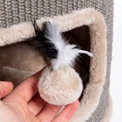 CanadianCat Company Tony Krabton Cave Beige/grijs 11 CanadianCat Company Tony Krabton Cave Beige/grijs -Katten En Honden Benodigdheden canadiancat company tony krabton cave beige grijs 5