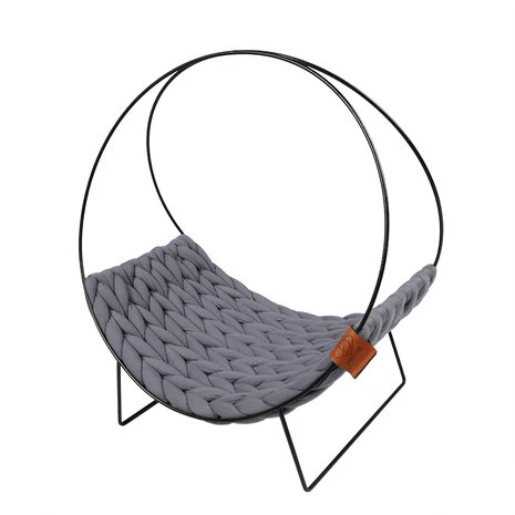 D&D Quincy Kattenbed Grijs 1 D&D Quincy Kattenbed Grijs