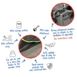 Duvo+ Fietstas Voor Stuur -Katten En Honden Benodigdheden duvo fietstas voor stuur 2