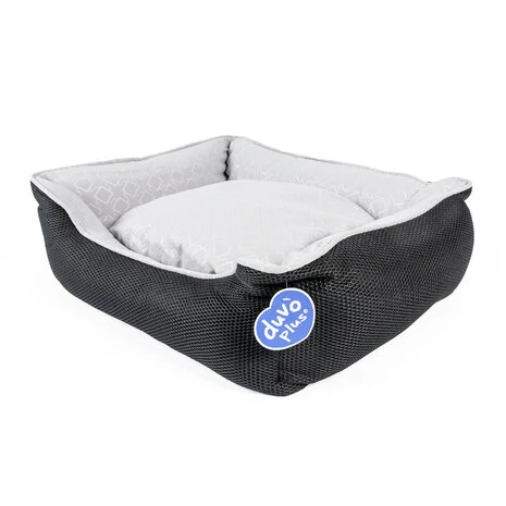 Duvo+ Hondenmand Airmesh Zwart/wit 3 Duvo+ Hondenmand Airmesh Zwart/wit - Afbeelding 3