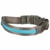 Duvo+ Metal Halsband Met Verlichting USB Blauw