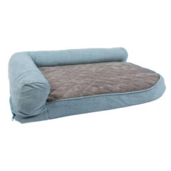 Duvo+ Orthopedisch Bed Sky Blauw/grijs