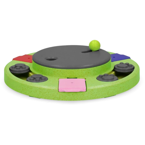 Eat Slow Live Longer Honden Puzzel Circle 2 Eat Slow Live Longer Honden Puzzel Circle - Afbeelding 2