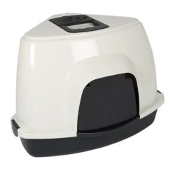 EBI Hoek Kattenbak Prism 60 Zen Series Gebroken Wit