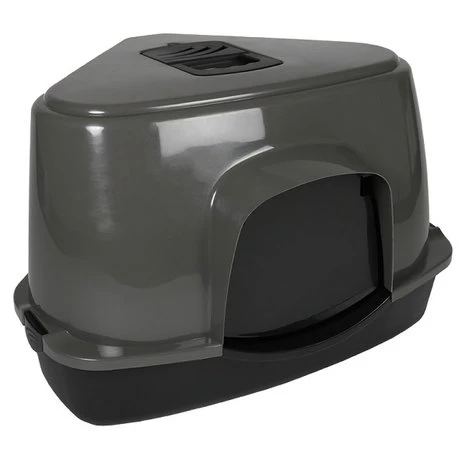 EBI Hoekkattenbak Jumbo Antraciet Zen Serie 1 EBI Hoekkattenbak Jumbo Antraciet Zen Serie