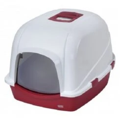 EBI Kattenbak Jumbo XXL Rood