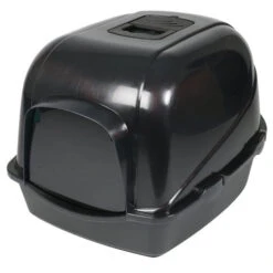 EBI Kattenbak Jumbo Zen Series Zwart