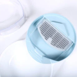 EBI Waterfontein Met Voerbak 2 In 1 Blauw/wit -Katten En Honden Benodigdheden ebi waterfontein met voerbak 2 in 1 blauw wit 3