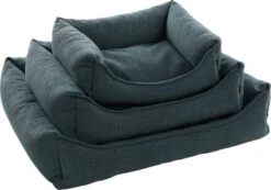 Flamingo Orthopedische Hondenmand Avalon Donkerblauw