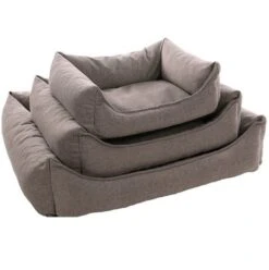 Flamingo Orthopedische Hondenmand Avalon Lichtgrijs