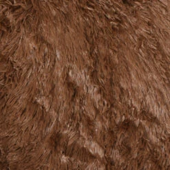 Flamingo Pluche Mand Rond Bruin -Katten En Honden Benodigdheden flamingo pluche mand rond bruin 2