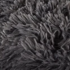 Flamingo Pluche Mand Rond Grijs -Katten En Honden Benodigdheden flamingo pluche mand rond grijs 2