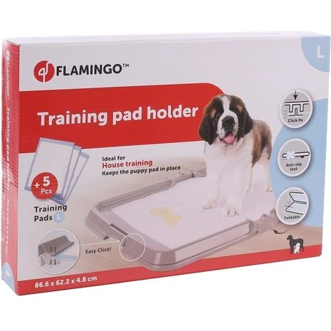Flamingo Puppy Toilet 60 X 90 Cm + 5 Pads 1 Flamingo Puppy Toilet 60 X 90 Cm + 5 Pads