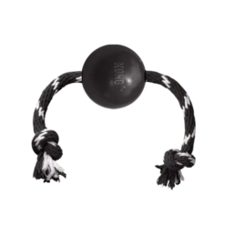 KONG Extreme Ball Met Touw -Katten En Honden Benodigdheden kong extreme ball met touw 2