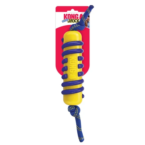 KONG Jaxx Brights Stick Met Touw 1 KONG Jaxx Brights Stick Met Touw