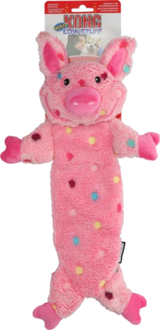 KONG Low Stuff Speckles Pig