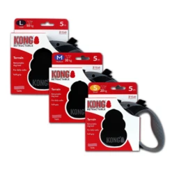 KONG Rollijn Terrain Zwart 5 Meter