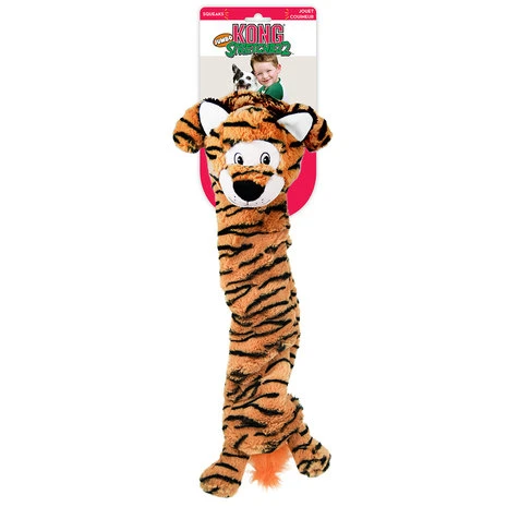 KONG Stretchezz Jumbo Tiger XL 1 KONG Stretchezz Jumbo Tiger XL