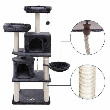 Krabpaal Kiel Donker Grijs 5 Krabpaal Kiel Donker Grijs - Afbeelding 5