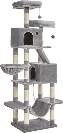 Krabpaal Tarrenz Licht Grijs 206 Cm