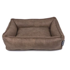 Lex & Max Hondenmand Eco Leather Taupe
