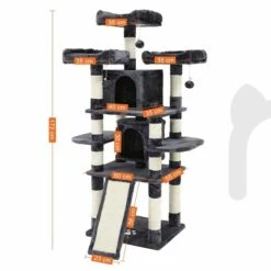 Pets Gifts Krabpaal Bamberg Grijs -Katten En Honden Benodigdheden pets gifts krabpaal bamberg grijs 2