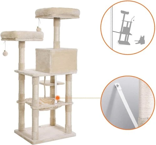 Pets Gifts Krabpaal Flensburg Beige 8 Pets Gifts Krabpaal Flensburg Beige - Afbeelding 8