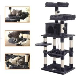 Pets Gifts Krabpaal Flensburg Donker Grijs 12 Pets Gifts Krabpaal Flensburg Donker Grijs -Katten En Honden Benodigdheden pets gifts krabpaal flensburg donker grijs 3