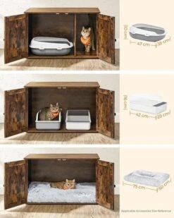 PetsGifts Kattenbak Meubel 15 PetsGifts Kattenbak Meubel -Katten En Honden Benodigdheden petsgifts kattenbak meubel 7