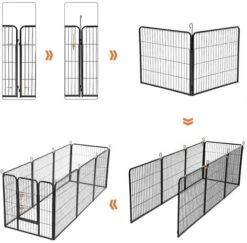Puppy En Konijnenren 210 X 210 Cm -Katten En Honden Benodigdheden puppy en konijnenren 210 x 210 cm 4