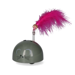 Robocat Bewegende Muis Grijs