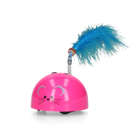Robocat Bewegende Muis Roze 1 Robocat Bewegende Muis Roze