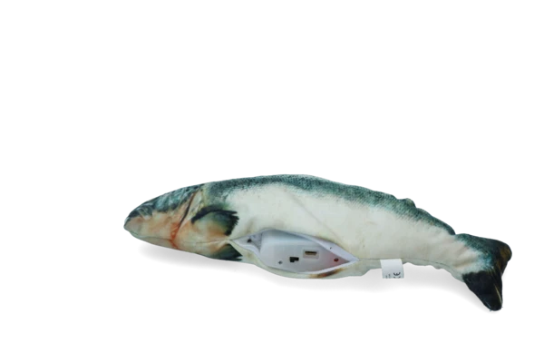 Robocat Zalm Bewegende Vis Met USB 3 Robocat Zalm Bewegende Vis Met USB - Afbeelding 3